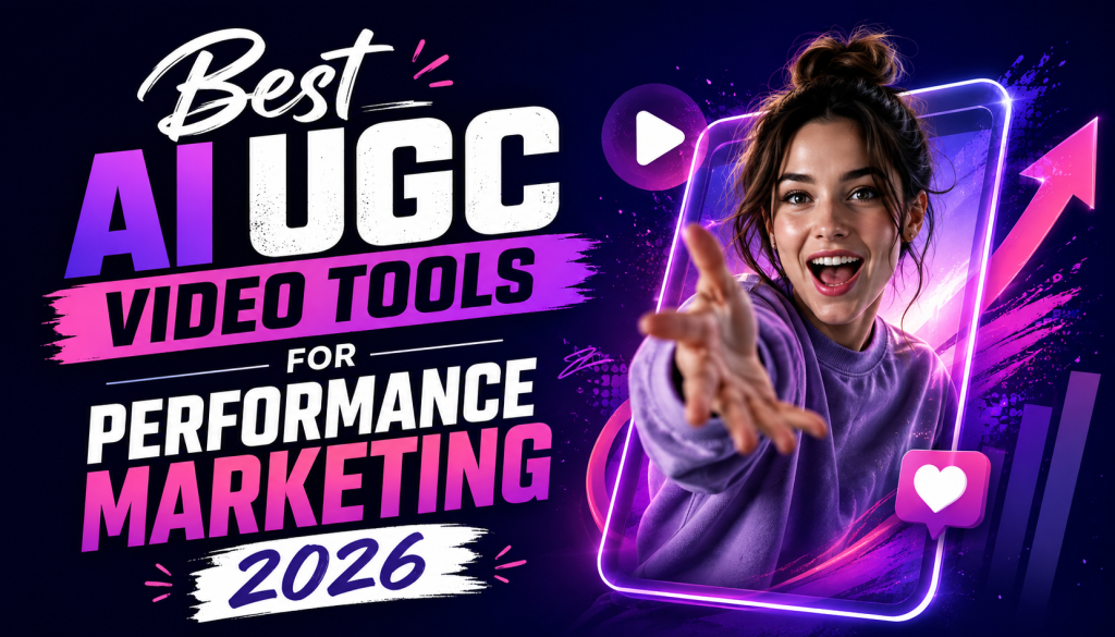 Best AI UGC Video Tools for Performance Marketing 2026