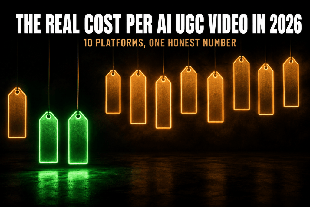 Average Cost Per AI UGC Video in 2026