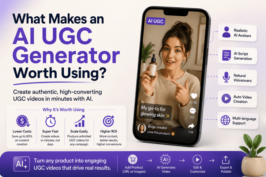 AI UGC generator