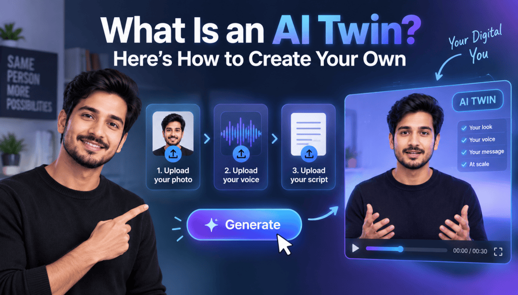 who to generate AI Twin