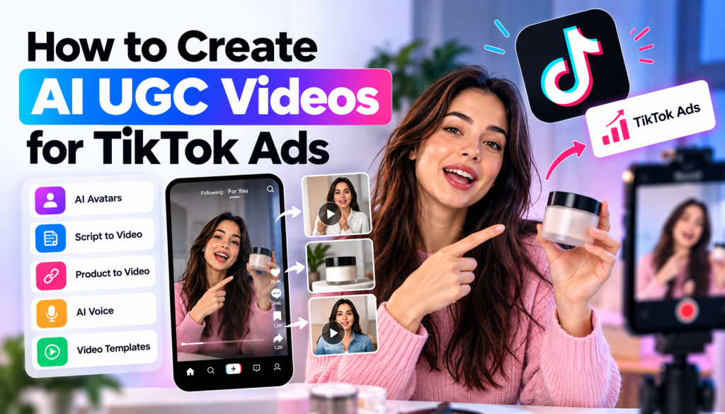 AI UGC for tiktok ads
