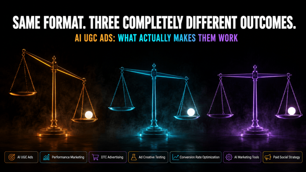 AI UGC Ads: What Actually Makes Them Work (And Where Most Brands Get It&nbsp;Wrong)