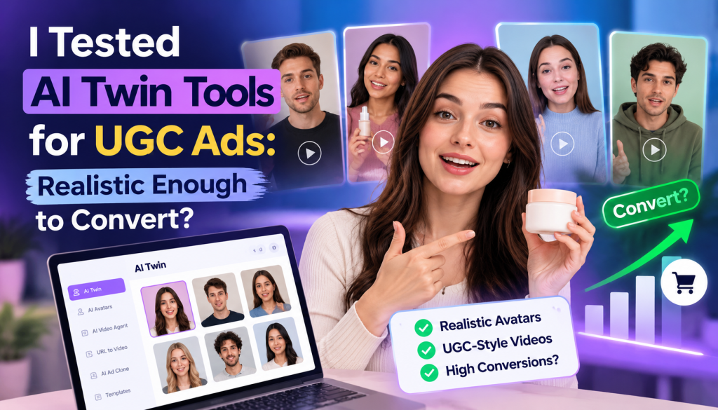 AI Twin Tools for UGC Ads